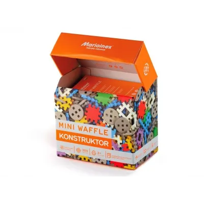 Klocki konstrukcyjne Mini Wafle Konstruktor 300