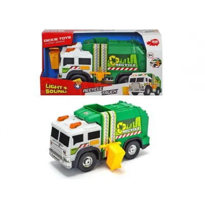 Śmieciarka zielona 30 cm