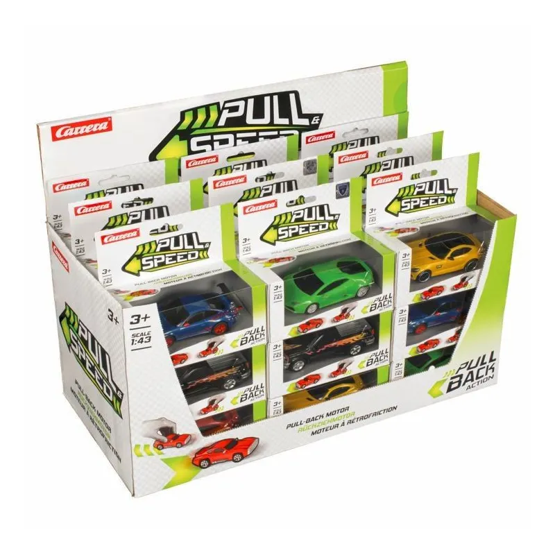 Pojazd Pull&Speed Mixed Cars /Display 27 sztuk