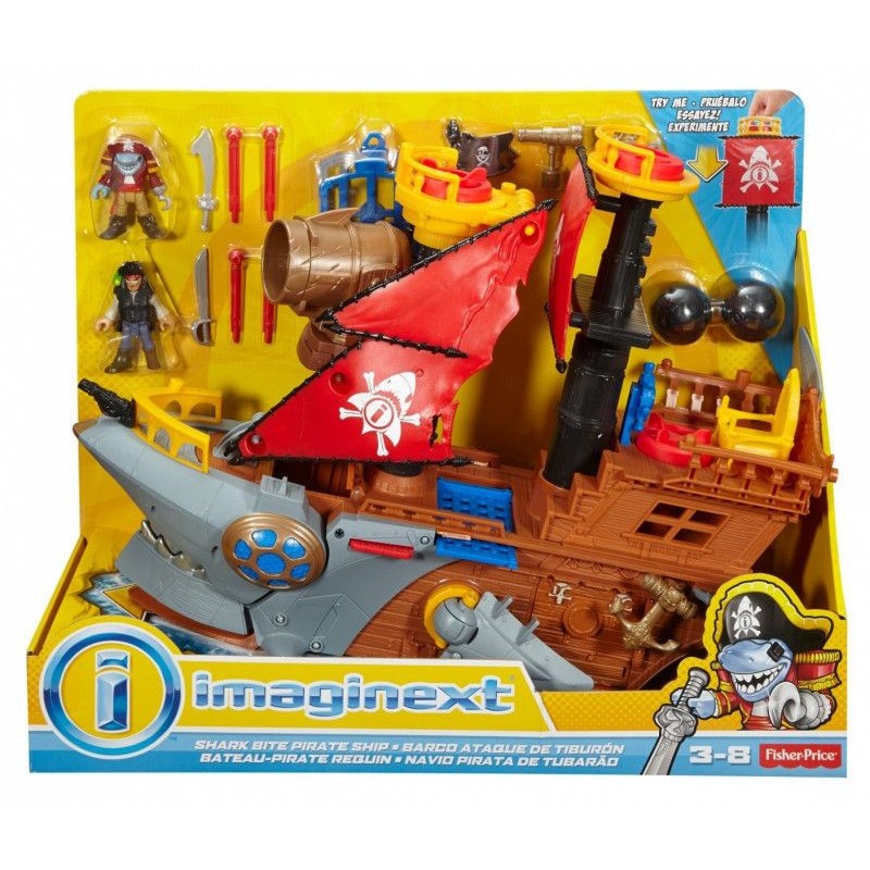 Statek piracki Imaginext