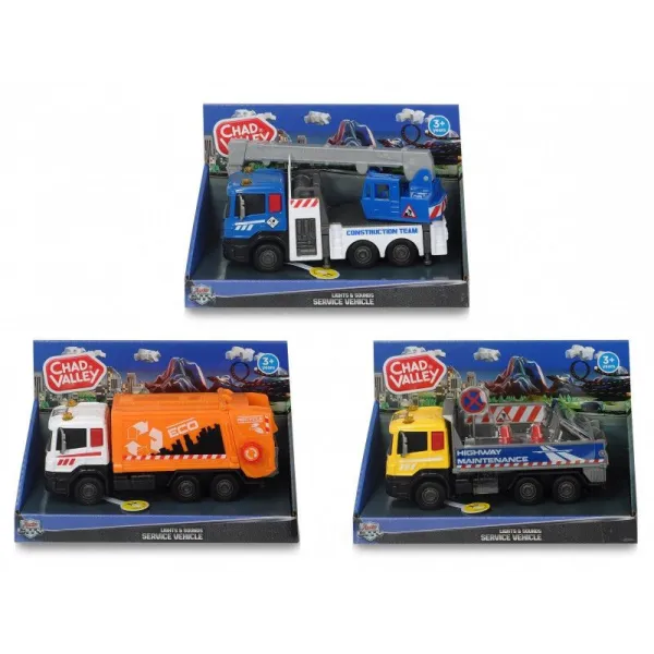 Zestaw Pojazdy miejskie City Team