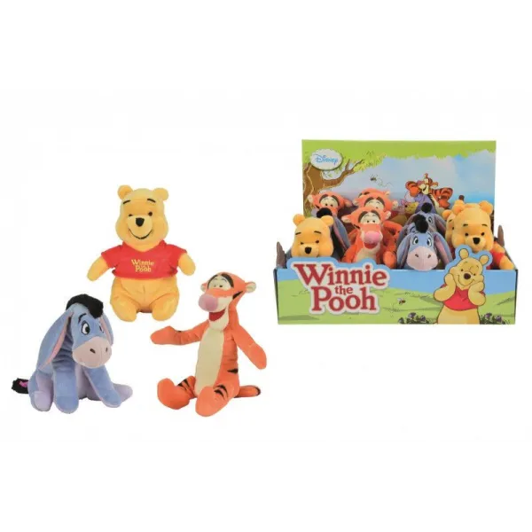 Disney Kubuś Puchatek Maskotki pluszowe 20 cm