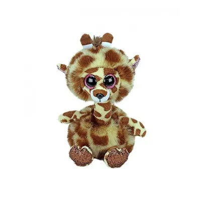 Maskotka TY Beanie Boos Żyrafa z długą szyją Gertite 15 cm