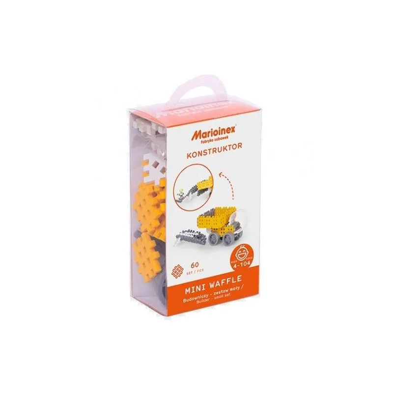 Klocki konstrukcyjne Mini Waffle - Budowniczy Zestaw mały