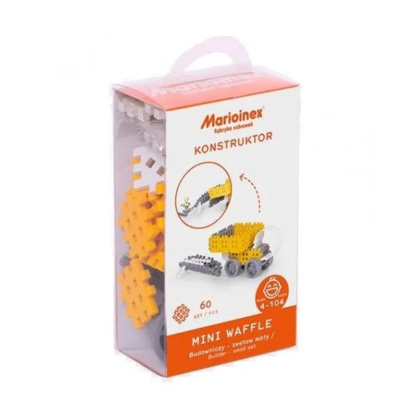 Klocki konstrukcyjne Mini Waffle - Budowniczy Zestaw mały