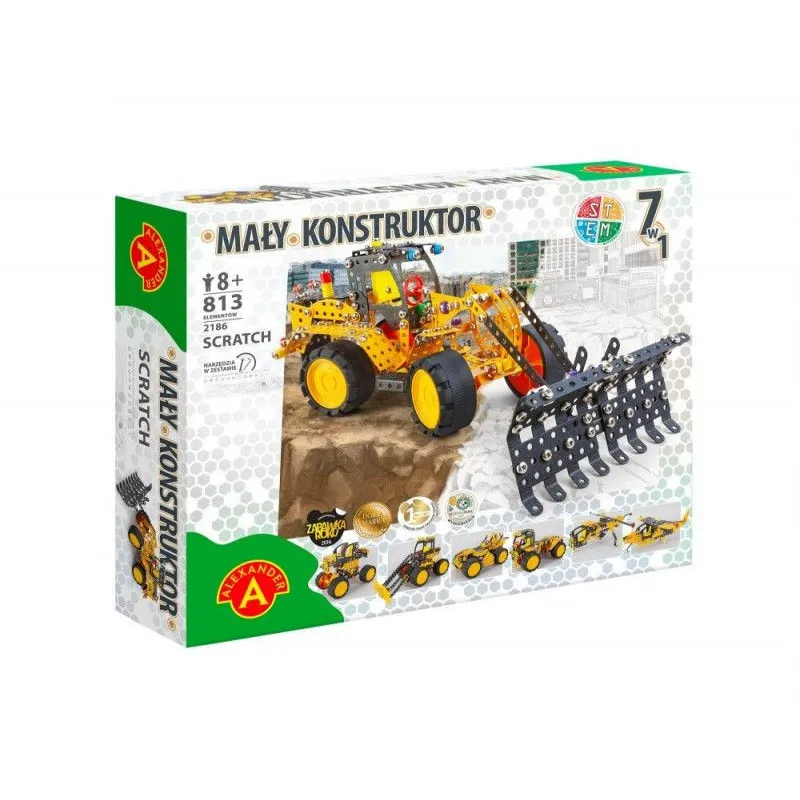 Mały Konstruktor 7w1 Scratch
