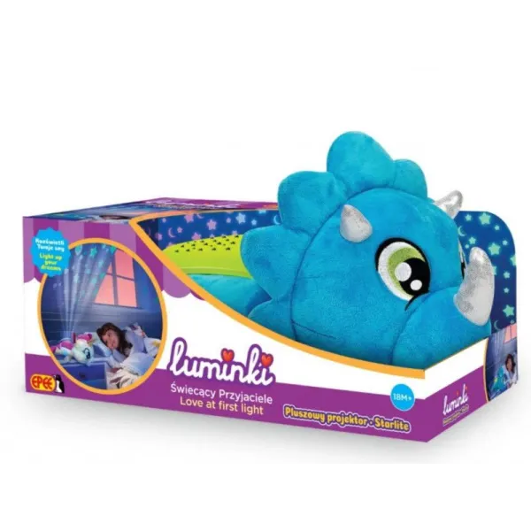 Luminki pluszowy projektor Dinuś