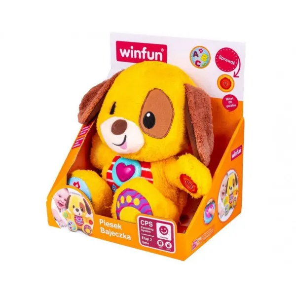 Maskotka Winfun Piesek Bajeczka interaktywny