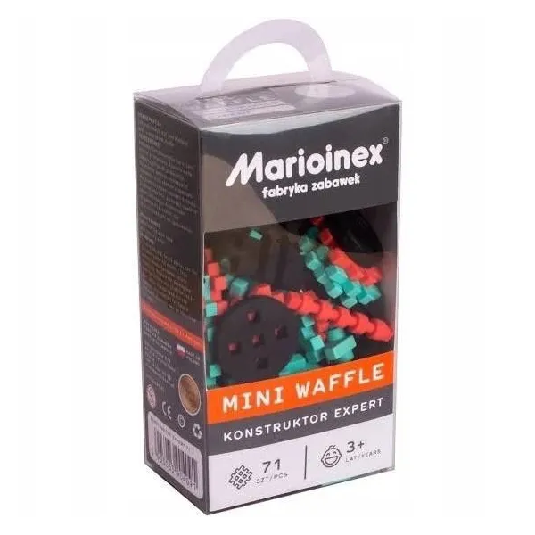 Klocki Mini Waffle Konstruktor EXPERT 71 elementów
