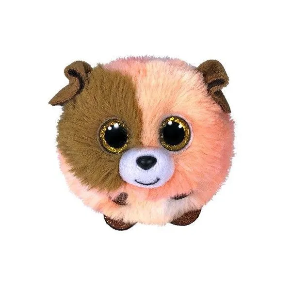 Maskotka Ty Puffies Pies pomarańczowy Mandarin 8 cm