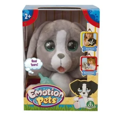 Maskotka Emotion Pets Piesek Szary