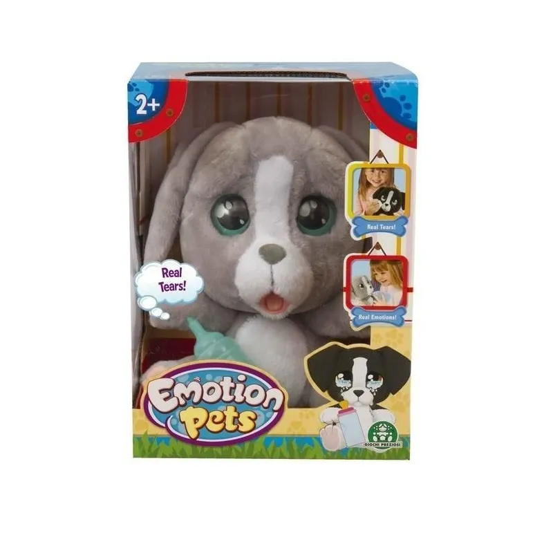 Maskotka Emotion Pets Piesek Szary