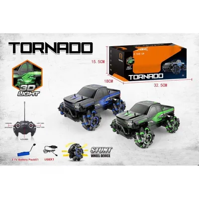 Auto Tornado Stund R/C światło, ładowanie USB