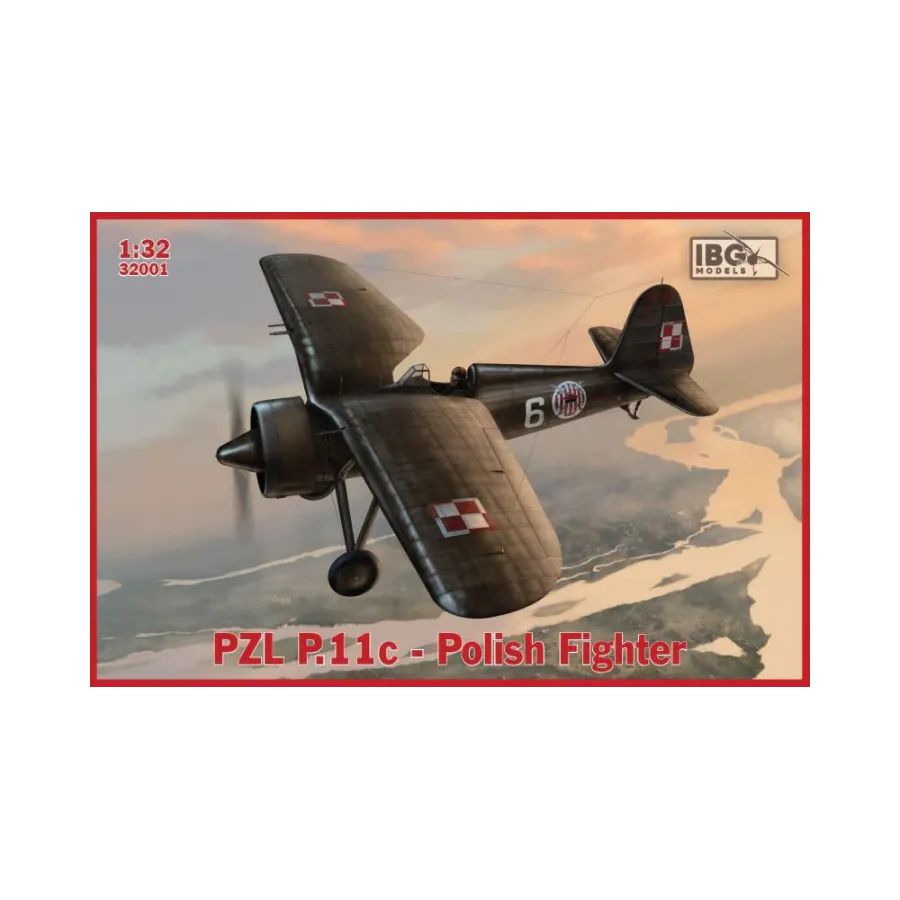 PZL P.11c No. 32001 skala 1:32 IBG