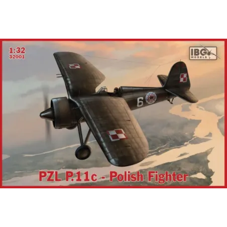 PZL P.11c No. 32001 skala 1:32 IBG