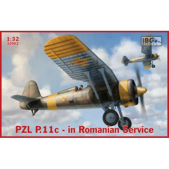 PZL P.11c Romanian Service No. 32002 skala 1:32 IBG