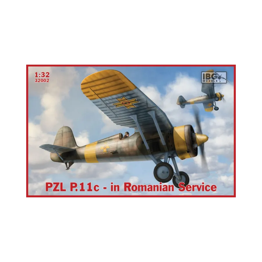 PZL P.11c Romanian Service No. 32002 skala 1:32 IBG
