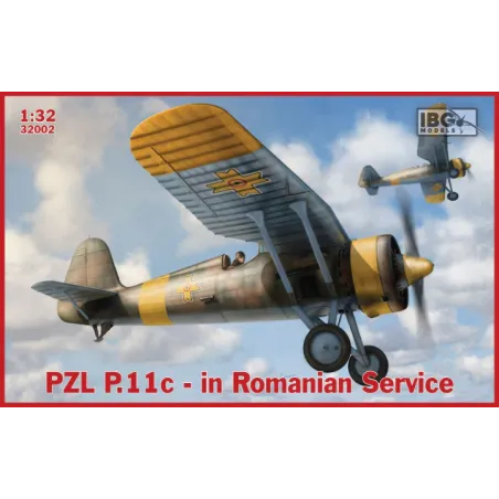 PZL P.11c Romanian Service No. 32002 skala 1:32 IBG