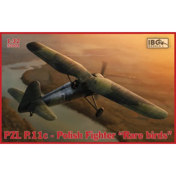 PZL P.11c Rare Birds No. 32004 skala 1:32 IBG
