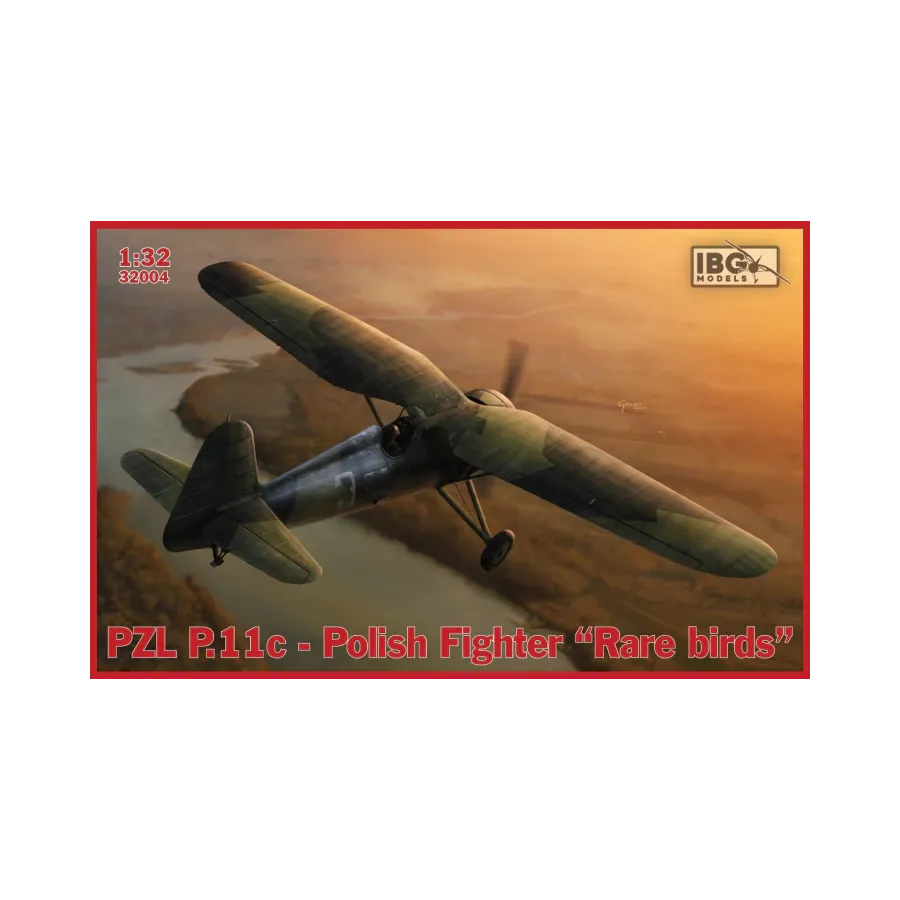 PZL P.11c Rare Birds No. 32004 skala 1:32 IBG