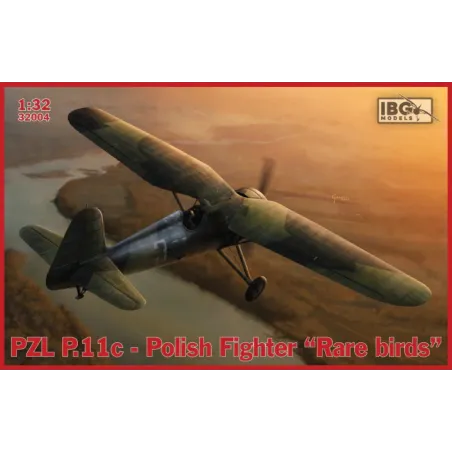 PZL P.11c Rare Birds No. 32004 skala 1:32 IBG