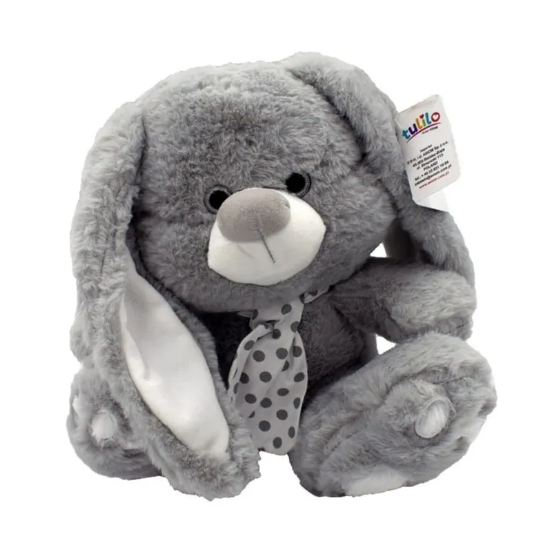 Maskotka Srebrna kolekcja - Królik szary 20 cm