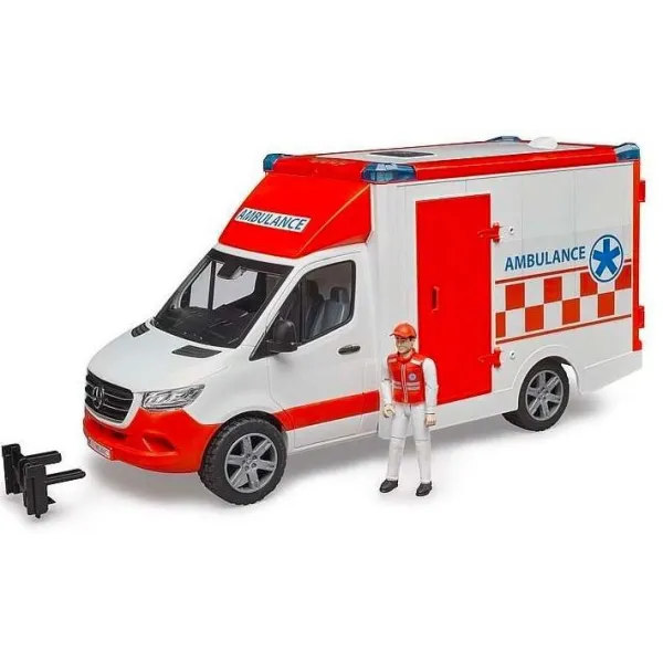 Pojazd Mercedes-Benz Sprinter Ambulans z figurką i modułem