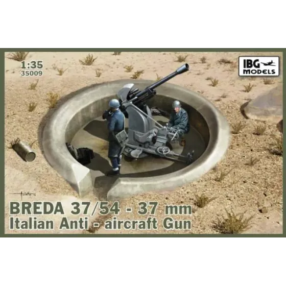 Breda 37/54 37 mm No. 35009 skala 1:35 IBG