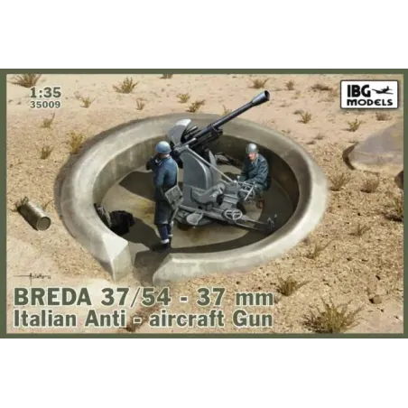 Breda 37/54 37 mm No. 35009 skala 1:35 IBG