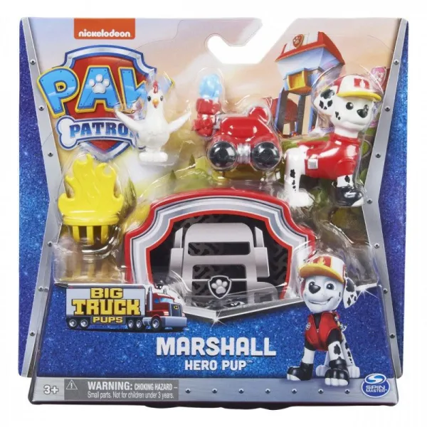 Figurki Psi Patrol Big Truck Pups Hero Pups Marshall