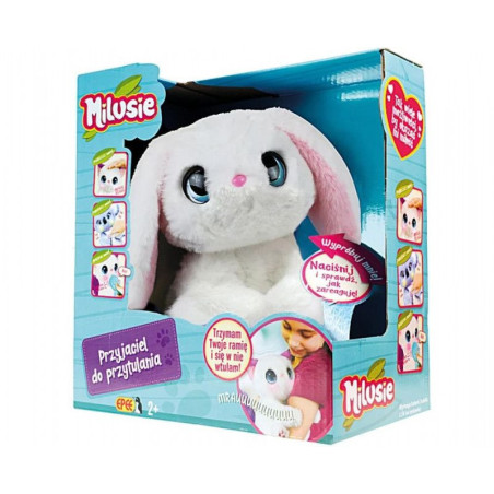 Pluszak interaktywny Milusie Królik