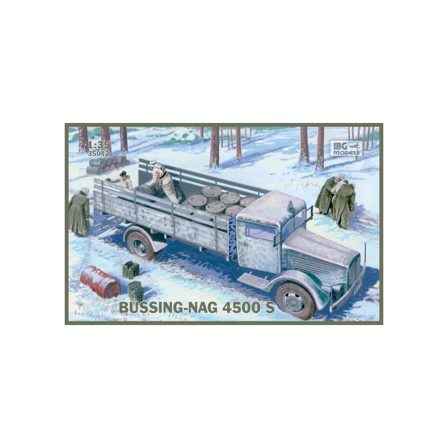 Büssing-NAG 4500 S No. 35012 skala 1:35 IBG