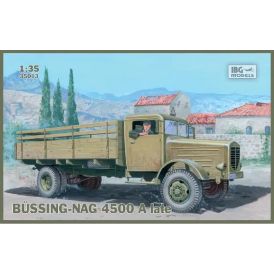 Büssing-NAG 4500 A No. 35013 skala 1:35 IBG