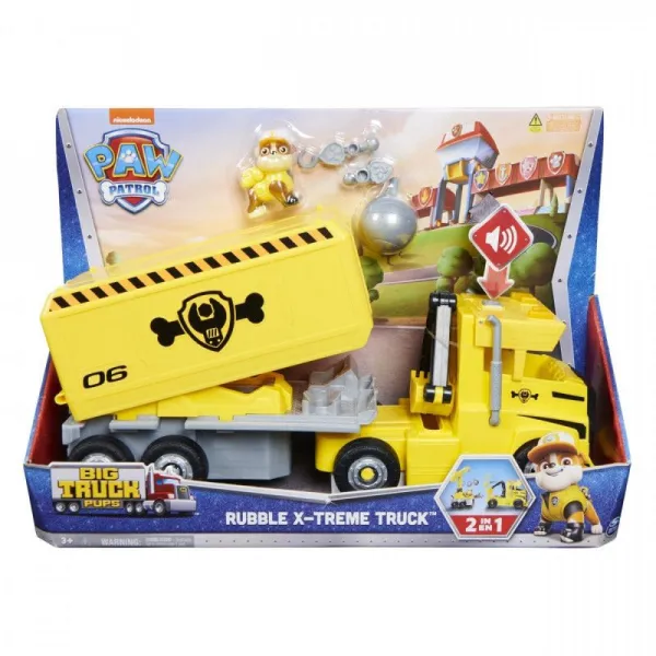 Pojazd Psi Patrol Big Truck Pups Mega Pojazd Rubble'a