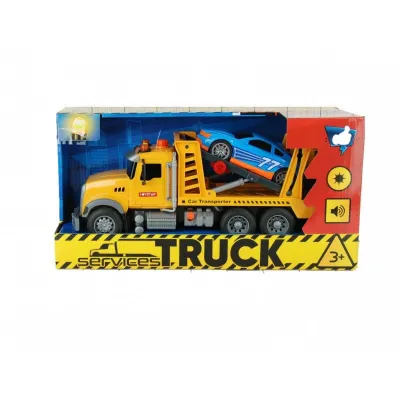 Samochód ciężarowy z dźwiękami - Laweta