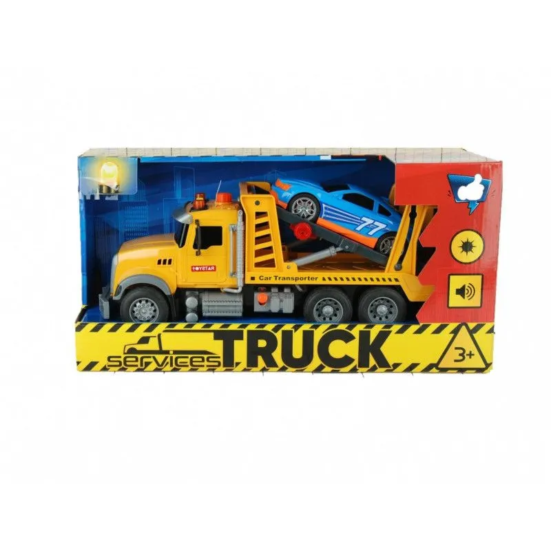 Samochód ciężarowy z dźwiękami - Laweta