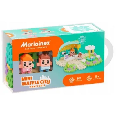 Klocki Waffle mini - Kawiarnia 80 elementów
