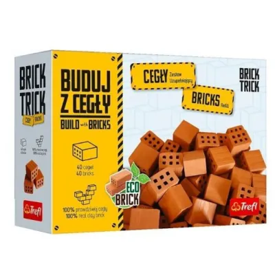 Zestaw uzupełniający Brick Trick cegły połówki 40 sztuk Zestaw uzupełniający Brick Trick cegły połówki 40 sztuk