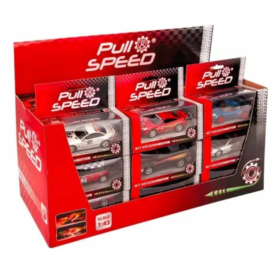 Samochód z dźwiękiem i światłem /display mix 27 sztuk