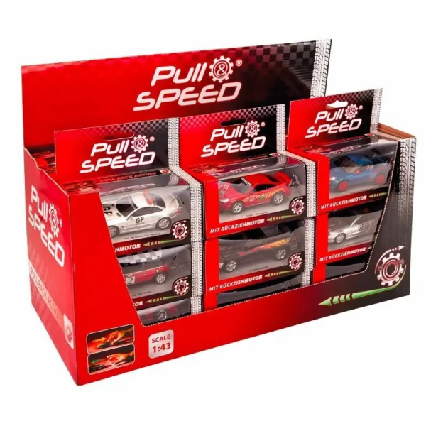 Samochód z dźwiękiem i światłem /display mix 27 sztuk