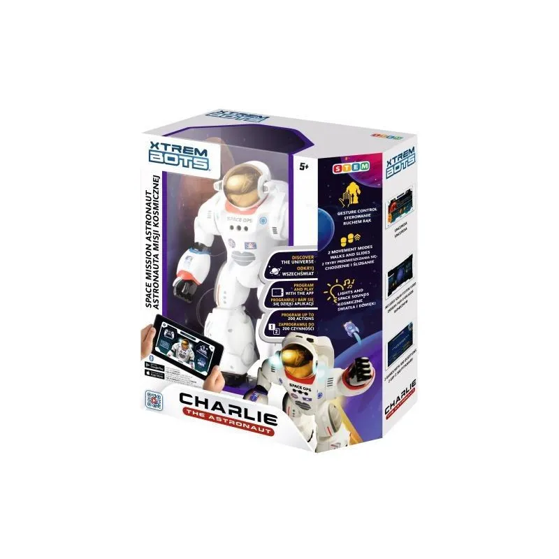 Robot interaktywny Charlie The Astronaut