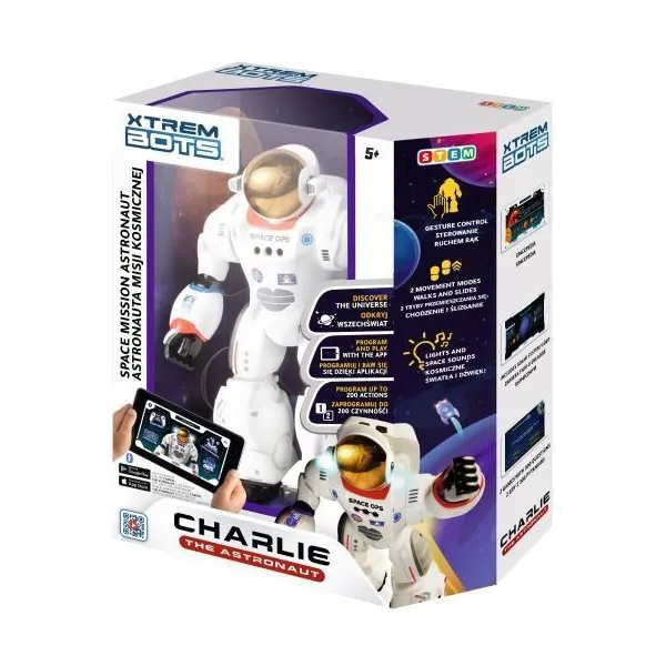 Robot interaktywny Charlie The Astronaut