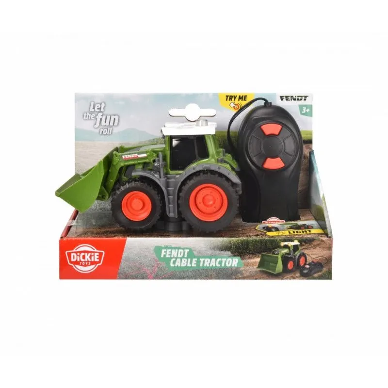 Pojazd Farm Fendt Traktor sterowany kablowo 14 cm
