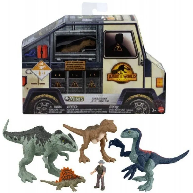 Jurrasic World Minifigurki Epicka bitwa zestaw