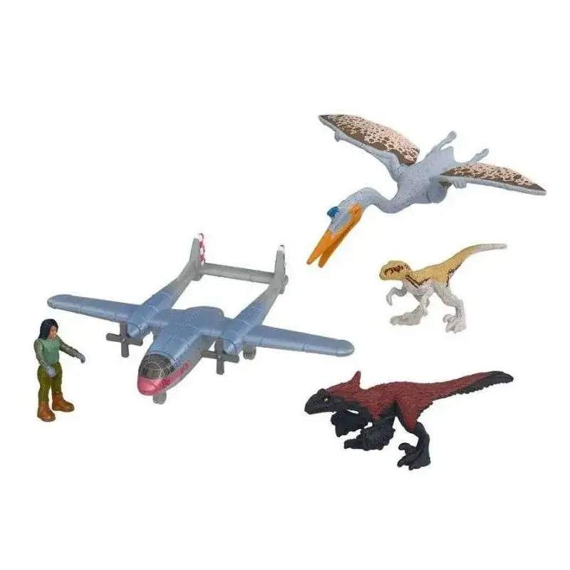 Jurassic World Minifigurki Ucieczka czy walka zestaw