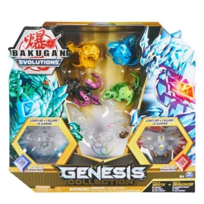 Figurki Bakugan Evolutions - zestaw starcie żywiołów