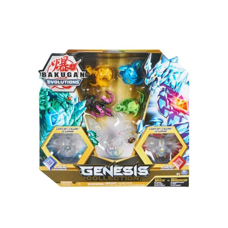 Figurki Bakugan Evolutions - zestaw starcie żywiołów