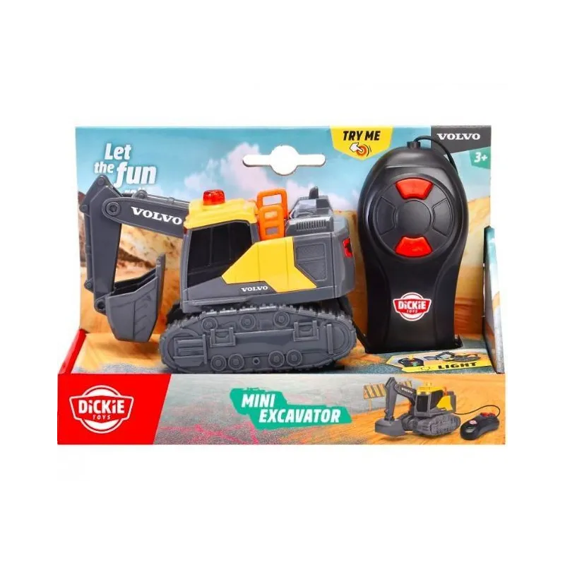 Pojazd Construction Volvo koparka 14 cm