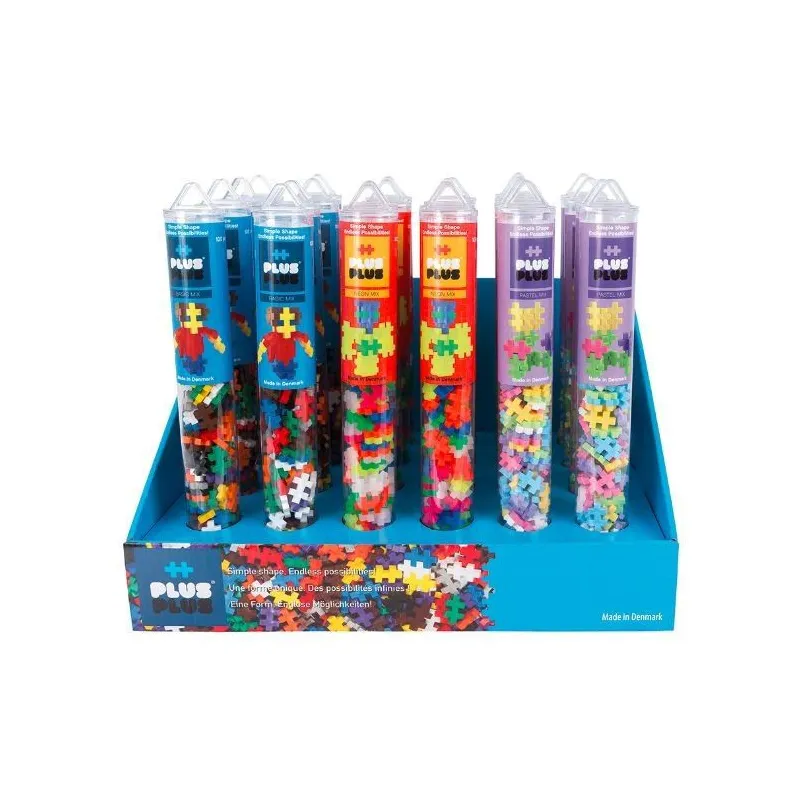 Klocki Plus Plus Tuby basic display 24 sztuki