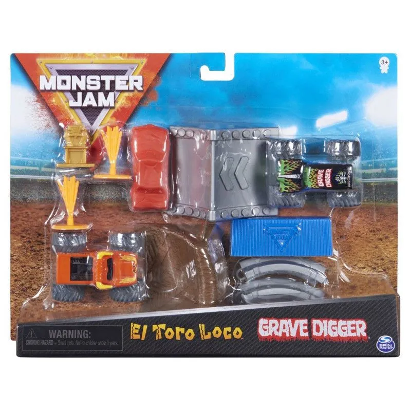 Zestaw pojazdów Monster Jam 1:70